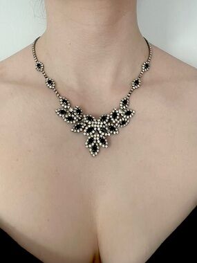 Vintage 1950s rhinestone necklace